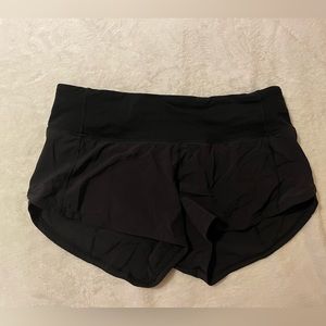 Lululemon Speed Up low rise shorts